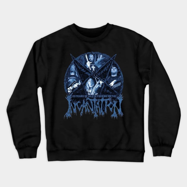 Death doom 90s Crewneck Sweatshirt by MisterPumpkin